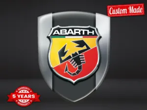 Fiat Abarth Auto Emblem Pro Max Haltbar Stilvoll Leistung
